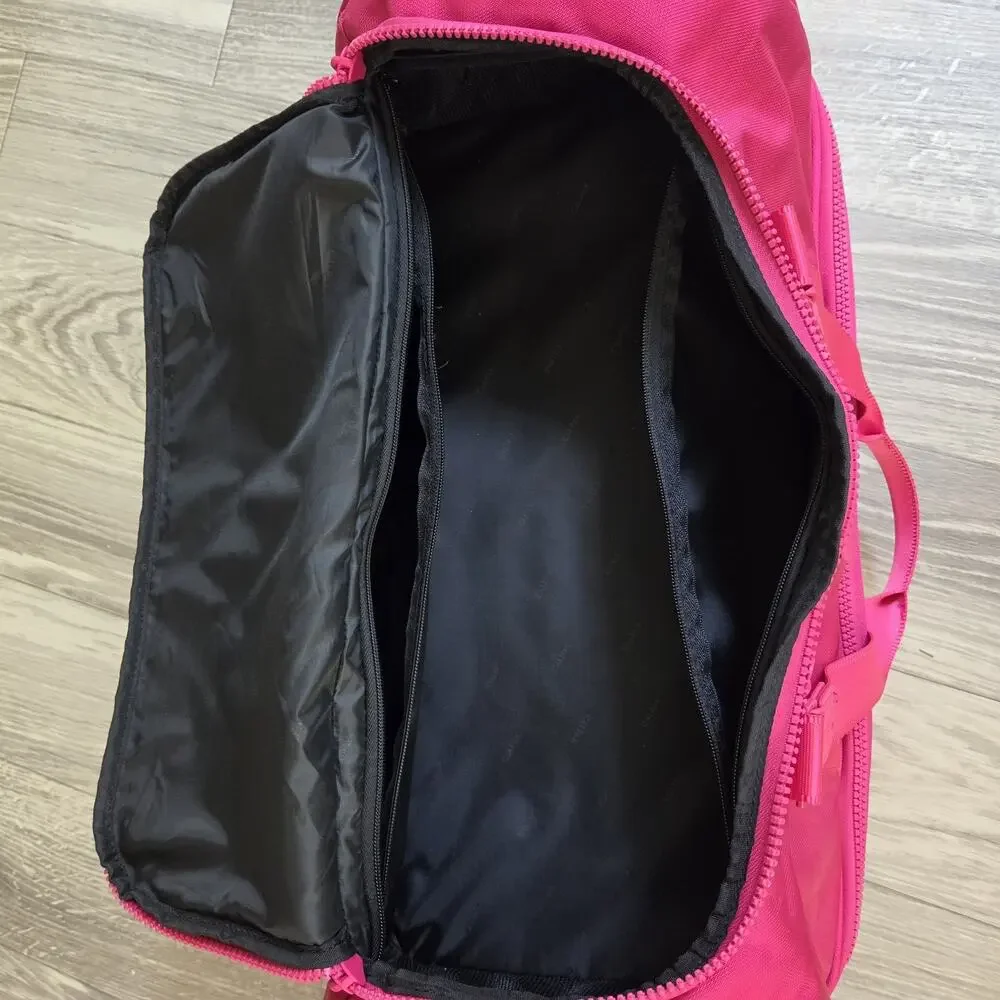 Calpak Stevyn Rolling Duffel Dragonfruit Pink Luggage Travel Wheeled
